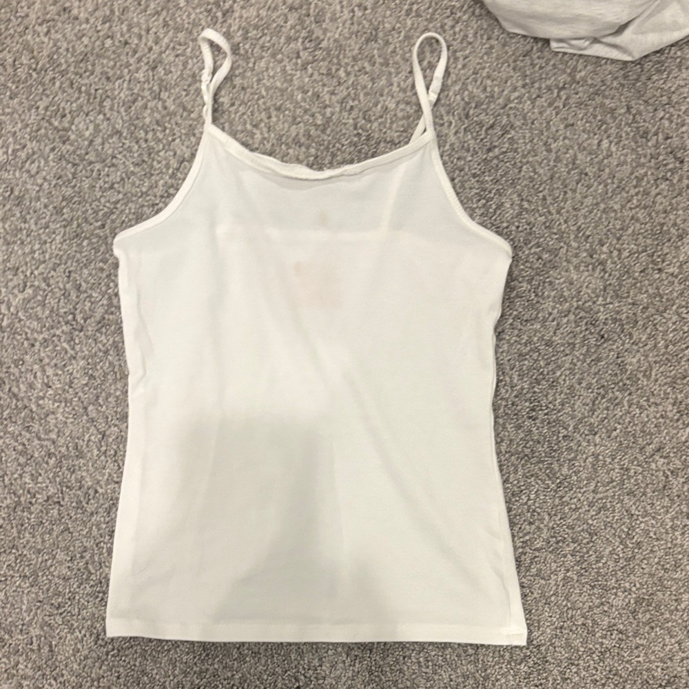Cat & Jack Women's White Tank Top